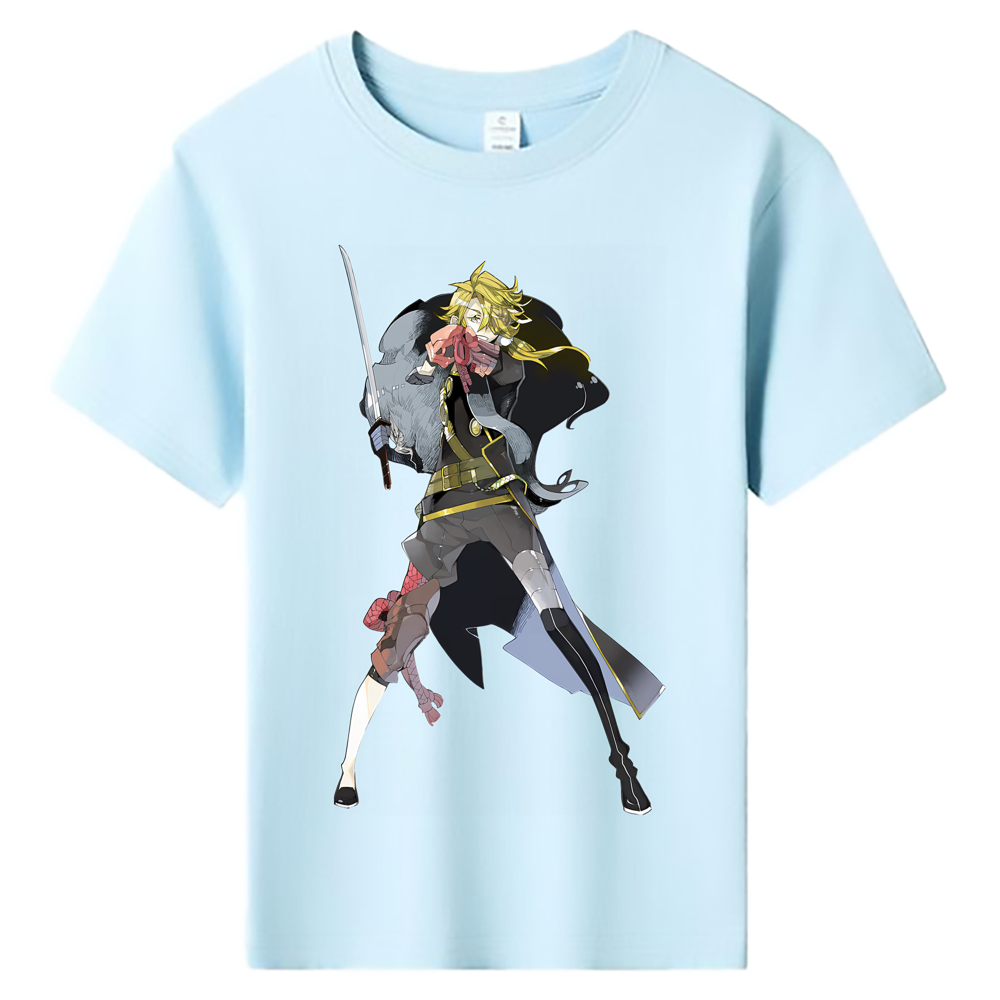 （画像用） 刀剣乱舞 Touken Ranbu 綿100％キッズTシャツ（フロントプリント）